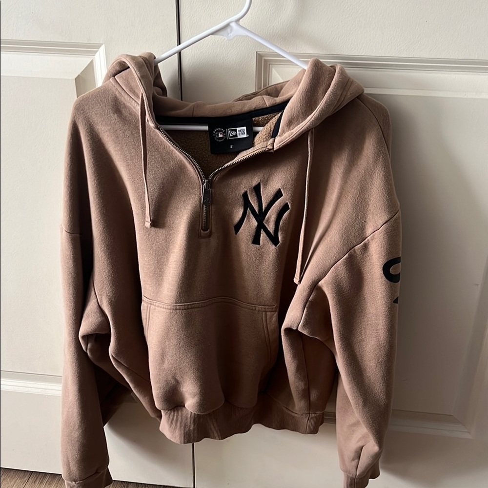 New York Yankees Brown Hoodie
